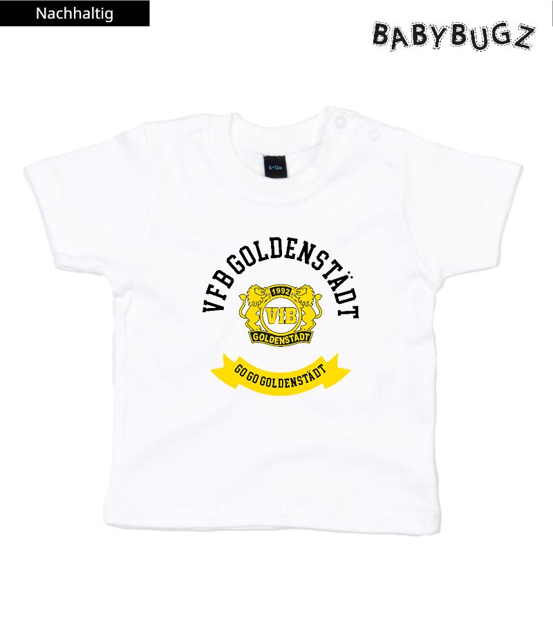 Babybugz Baby T-Shirt White "Bono"