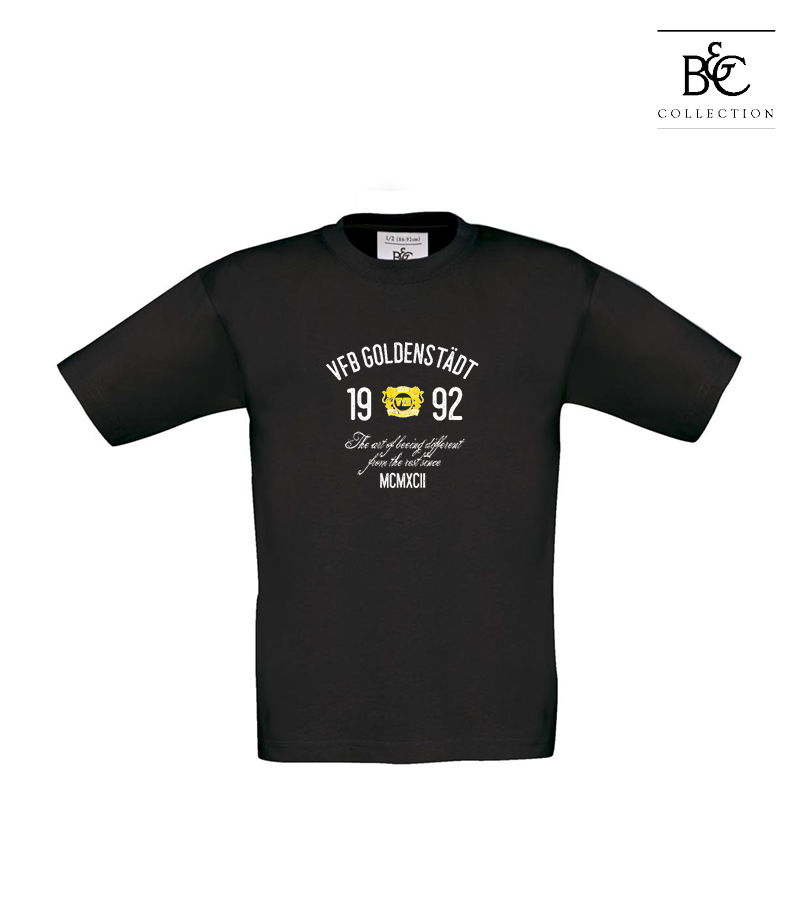 B&C Kinder T-Shirt Black "Isack"