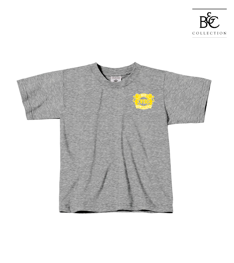 B&C Kinder T-Shirt Sports Grey "Anton"