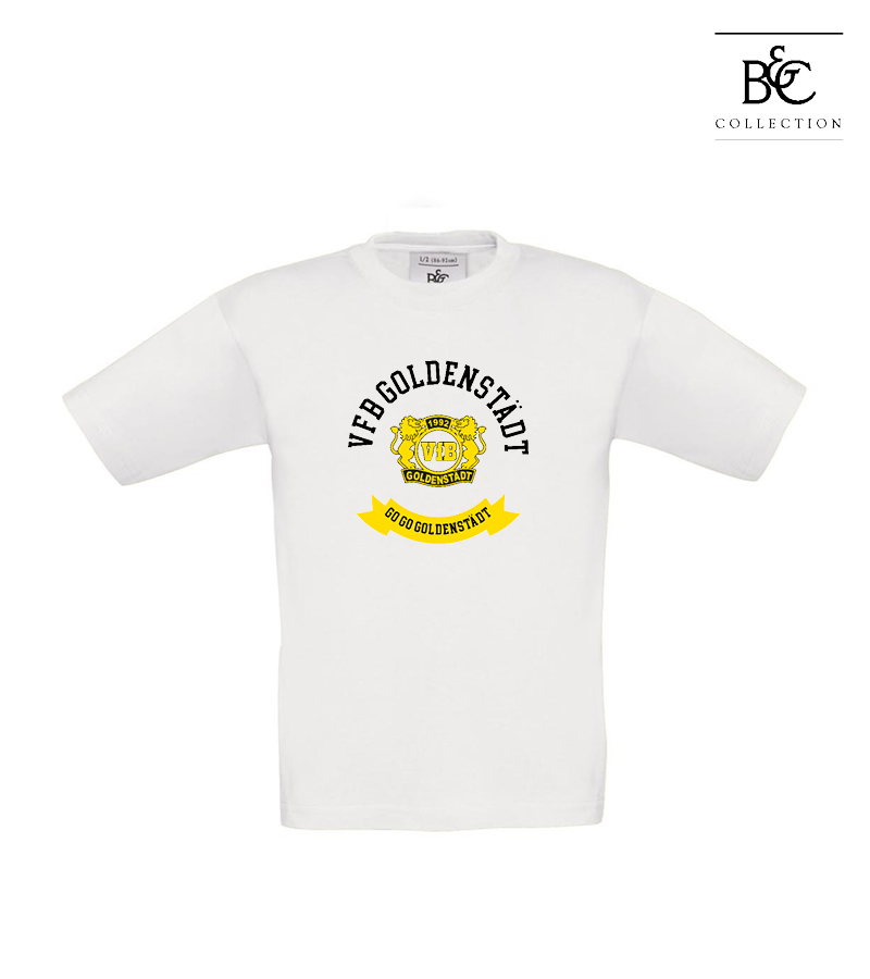 B&C Kinder T-Shirt White "Bono"