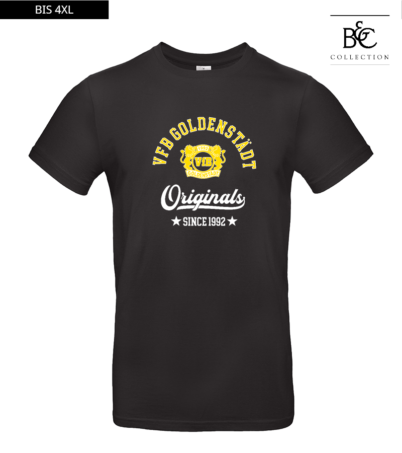 B&C Herren T-Shirt Black "Jacob"