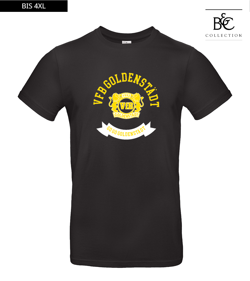 B&C Herren T-Shirt Black "Bono"