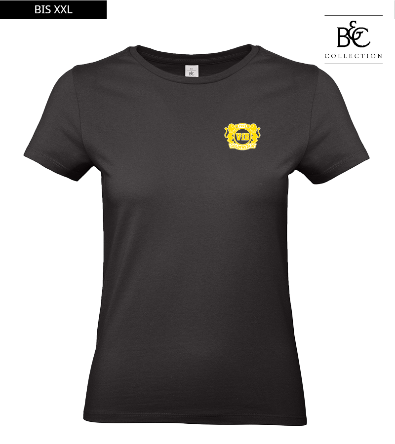 B&C Damen T-Shirt Black "Anton"