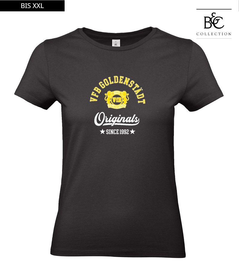 B&C Damen T-Shirt Black "Jacob"