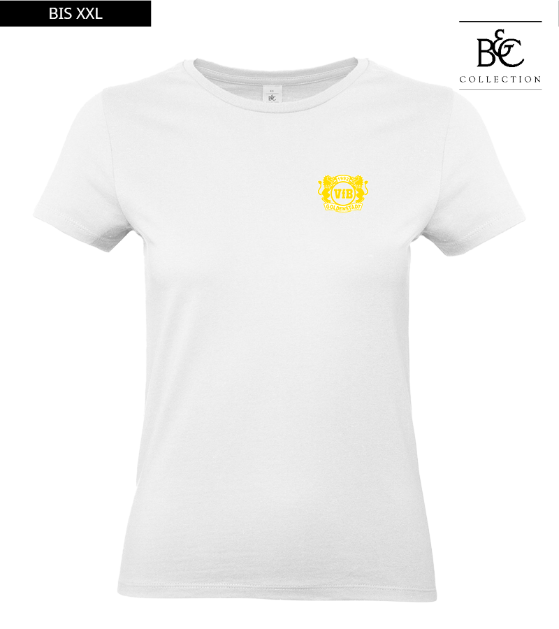 B&C Damen T-Shirt White "Anton"