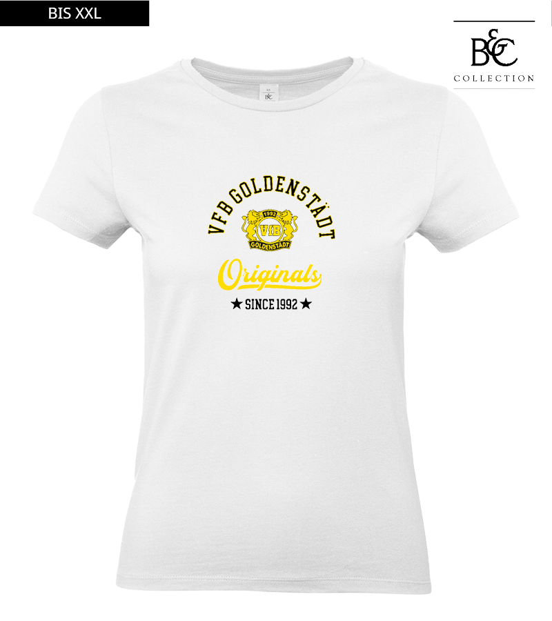 B&C Damen T-Shirt White "Jacob"