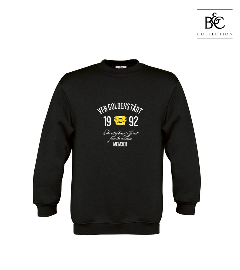 B&C Kinder Sweatshirt Black "Isack"