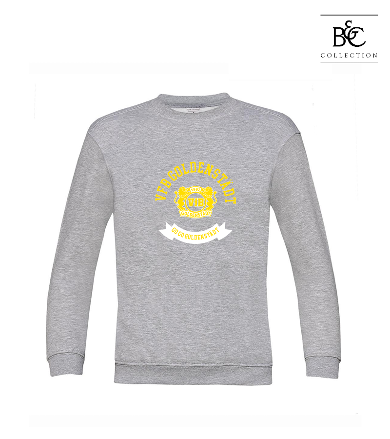 B&C Kinder Sweatshirt Heather Grey "Bono"