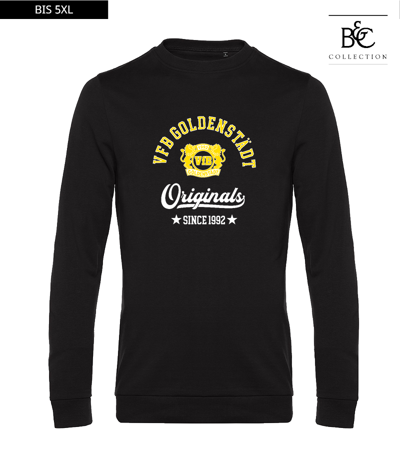 B&C Herren Sweatshirt Black Pure "Jacob"