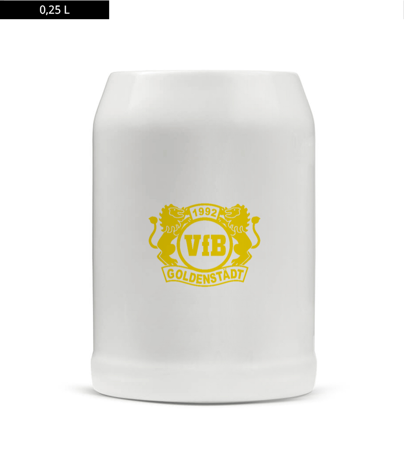 Bierkrug 0,25l White "Anton" A