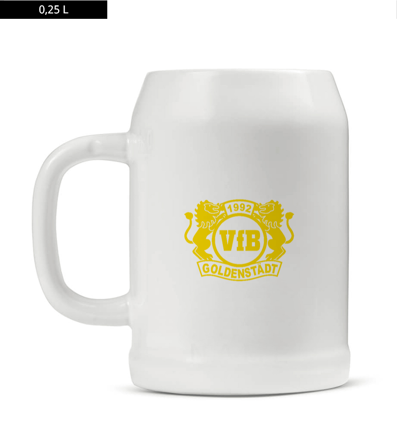 Bierkrug 0,25l White "Anton" B