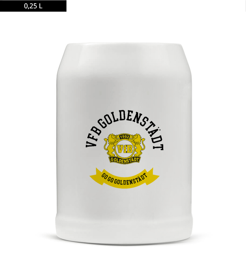 Bierkrug 0,25l White "Bono" A