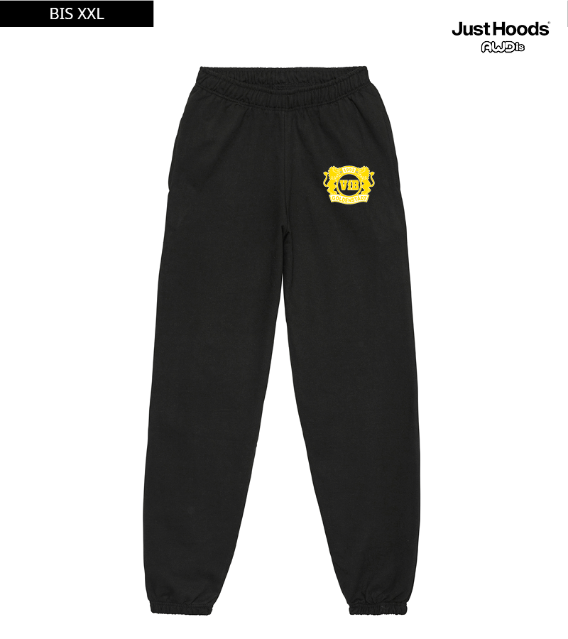 Just Hoods Herren Jogginghose Jet Black "Anton"