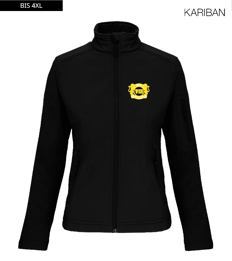 Kariban Damen Softshelljacke Black "Anton"