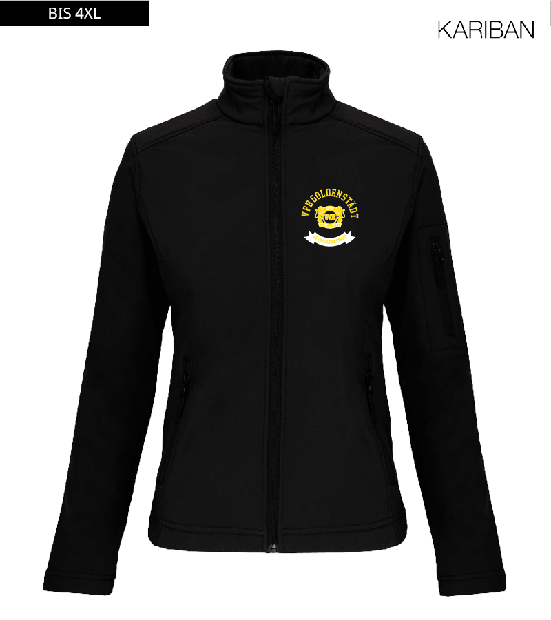 Kariban Damen Softshelljacke Black "Bono"