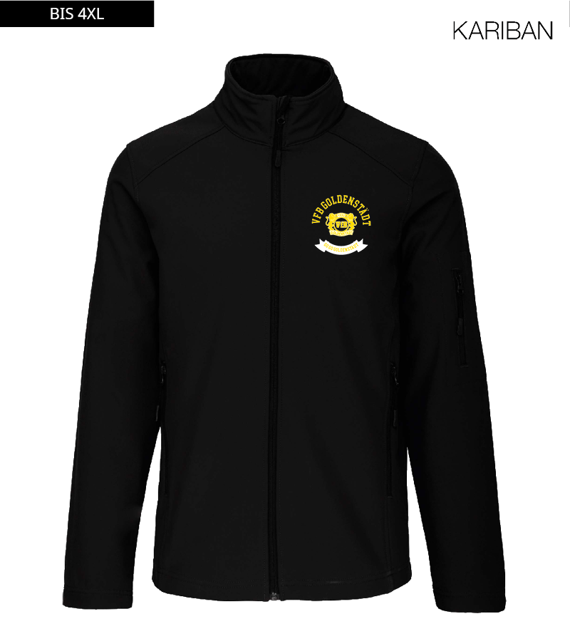 Kariban Herren Softshelljacke Black "Bono"