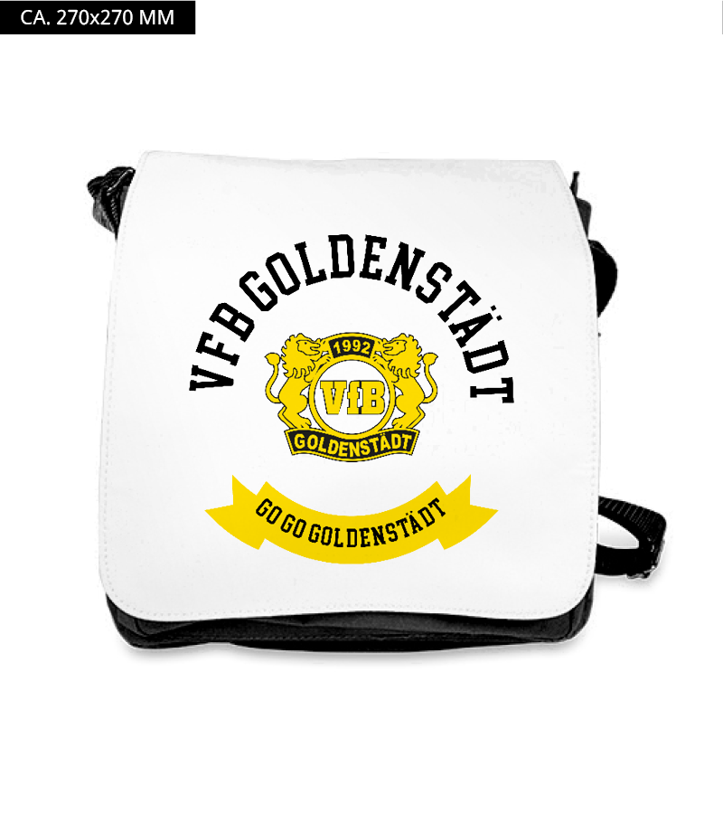 Schultertasche L Black "Bono"
