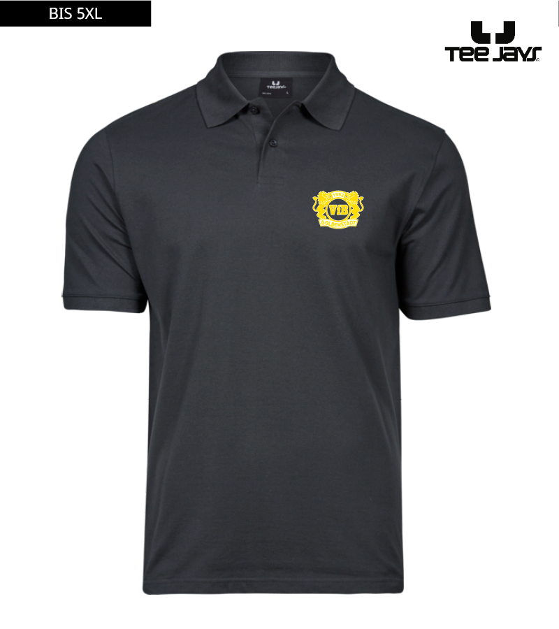 Tee Jays Herren Heavy Polo-Shirt Dark Grey "Anton"