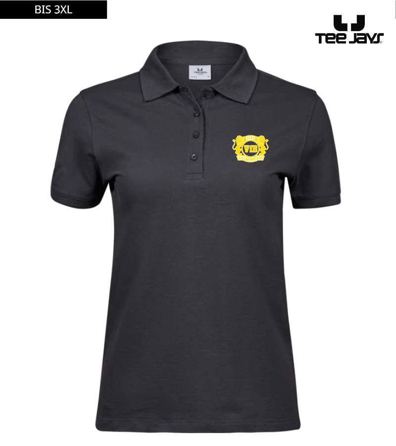 Tee Jays Damen Heavy Polo-Shirt Dark Grey "Anton"